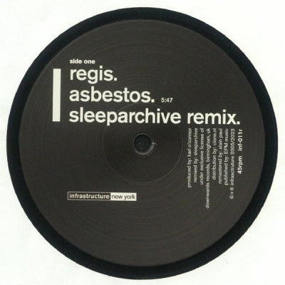 REGIS / RE:GROUP - Asbestos (Remix) / Left