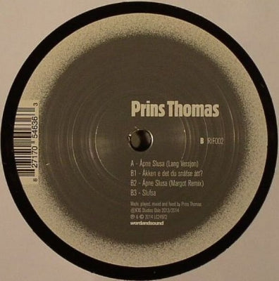 PRINS THOMAS - Åpne Slusa