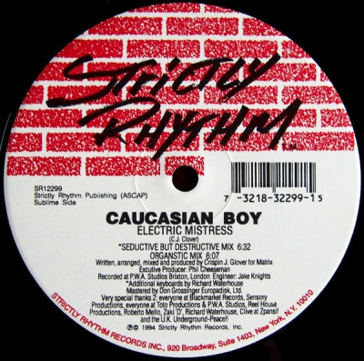 CAUCASIAN BOY - Electric Mistress / Goin' Clear