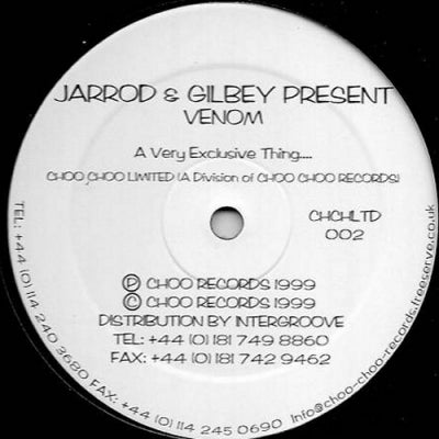JARROD & GILBEY - Venom