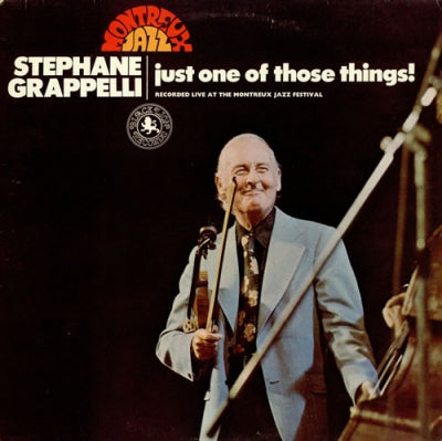 STEPHANE GRAPPELLI - Just One Of Those Things!