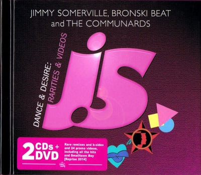 JIMMY SOMERVILLE, BRONSKI BEAT AND THE COMMUNARDS - Dance & Desire: Rarities & Videos