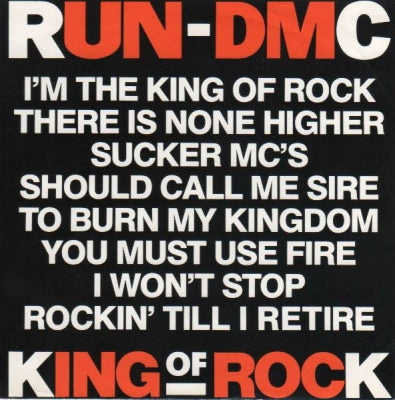 RUN-DMC - King Of Rock