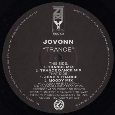 JOVONN - Trance