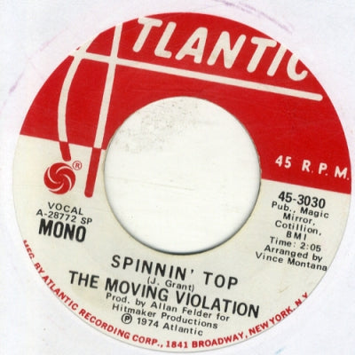 THE MOVING VIOLATION - Spinnin' Top