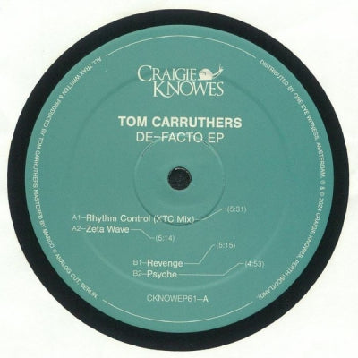 TOM CARRUTHERS - De-Facto EP