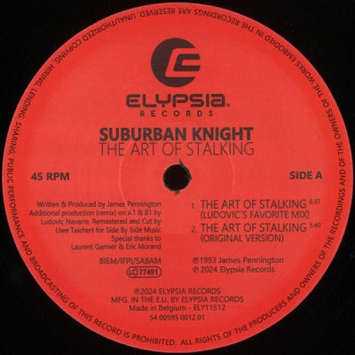 SUBURBAN KNIGHT - The Art Of Stalking