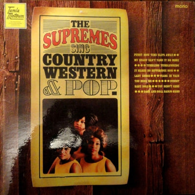 THE SUPREMES - Sing Country Western & Pop