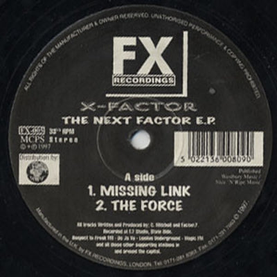 X-FACTOR - The Next Factor E.P.