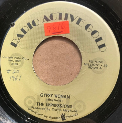 THE IMPRESSIONS - Gypsy Woman / I've Been Tryin'