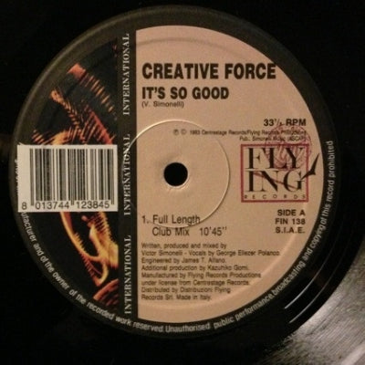 CREATIVE FORCE - It's So Good