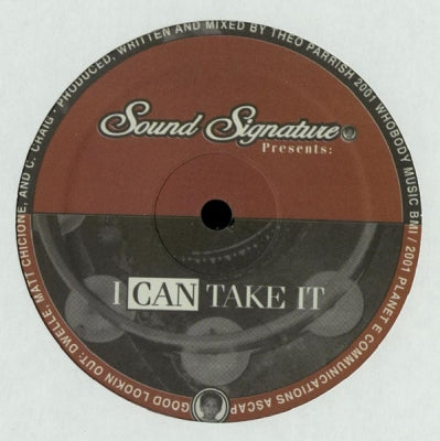 THEO PARRISH - I Can Take It / Sawala Sayale