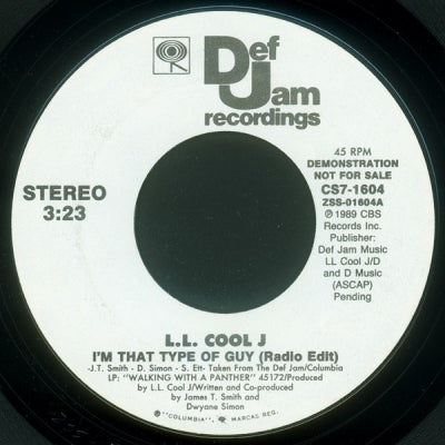 L.L. COOL J - I'm That Type Of Guy