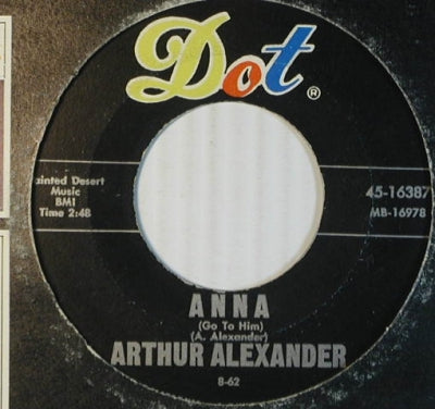 ARTHUR ALEXANDER - Anna (Go To Him) / I Hang My Head And Cry