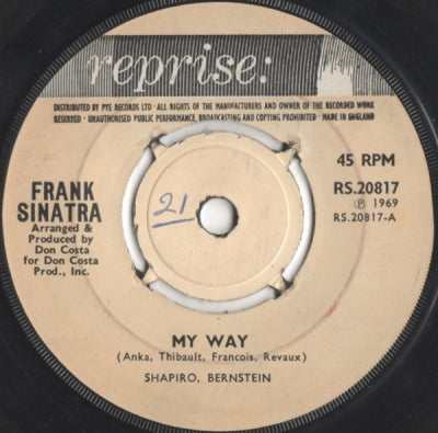 FRANK SINATRA - My Way