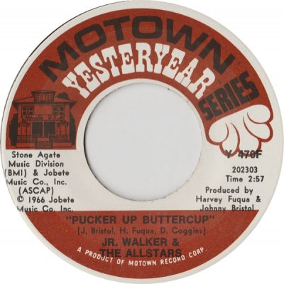 JNR. WALKER AND THE ALL STARS - Pucker Up Buttercup / Shoot Your Shot