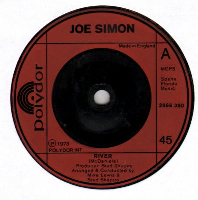 JOE SIMON - River / Love Ain't Never Hurt Nobody