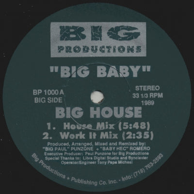 BIG BABY - Big House