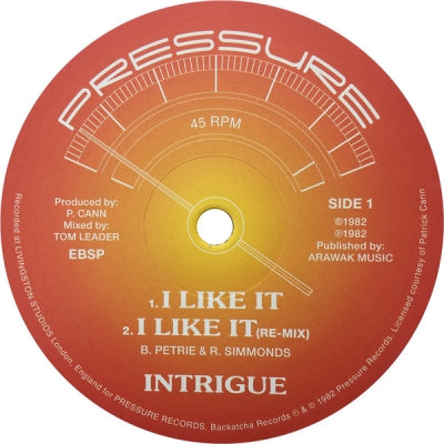 INTRIGUE - I Like It