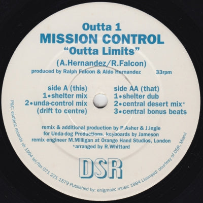 MISSION CONTROL - Outta Limits