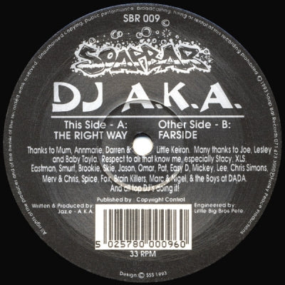 DJ A.K.A. - The Right Way / Farside