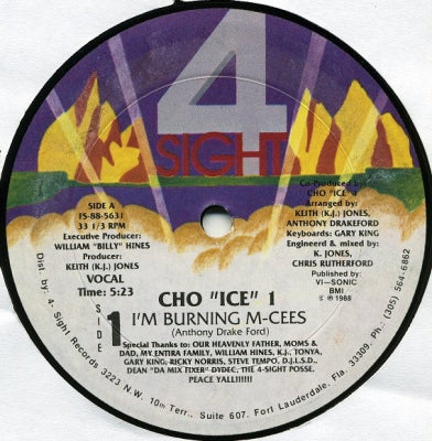 CHO "ICE" 1 - I'm Burning M-Cees