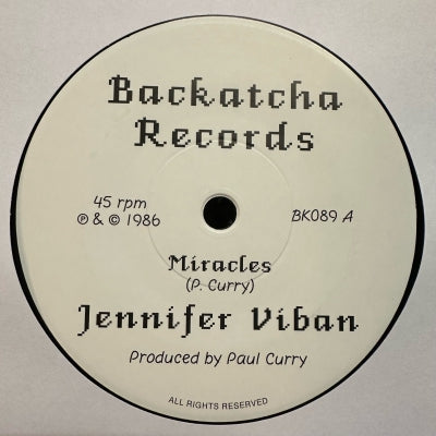 JENNIFER VIBAN - Miracles / How Can I Get To Know You