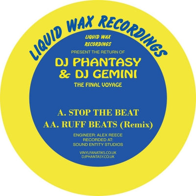 DJ PHANTASY & DJ GEMINI - The Final Voyage (Stop The Beat / Ruff Beats - Remix)