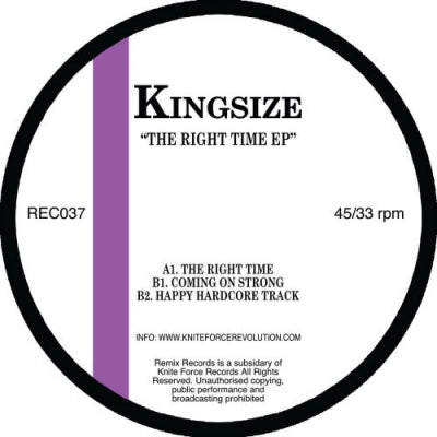 KINGSIZE - The Right Time EP