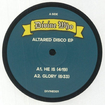 DIVINE WHO - Altared Disco EP