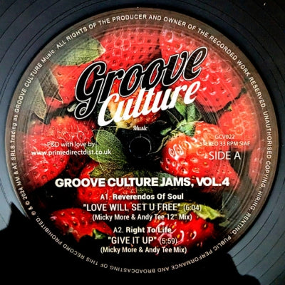 REVERENDOS OF SOUL / RIGHT TO LIFE / SOULISTA / SERGE FUNK - Groove Culture Jams Vol.4