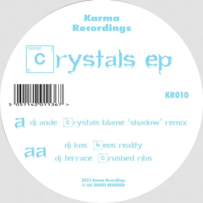 VARIOUS ARTISTS (DJ ANDE / DJ KOS / DJ TERRACE) - Crystals EP