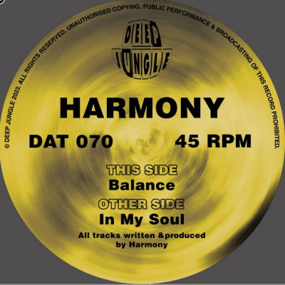 HARMONY - In My Soul EP