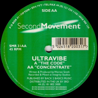 ULTRAVIBE - The Code / Concentrate