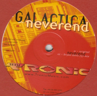 GALACTICA - Neverend / Red Eyes Red Lights