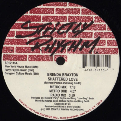 BRENDA BRAXTON - Shattered Love