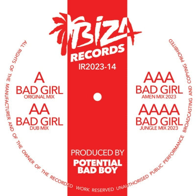 POTENTIAL BAD BOY - Bad Girl EP