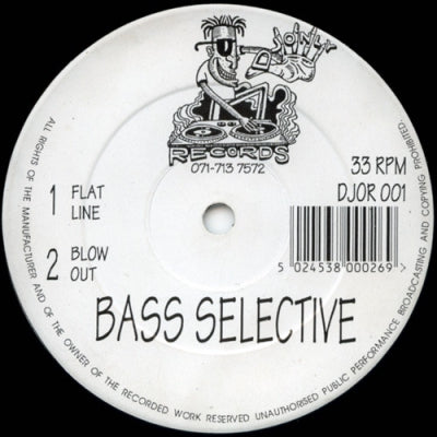 BASS SELECTIVE - Flat Line / Blow Out / Get A Little Stupid / Make Me Rush