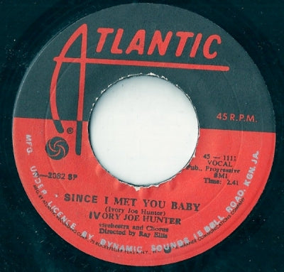 IVORY JOE HUNTER - Since I Met You Baby / You Can't Stop This Rocking And Rolling