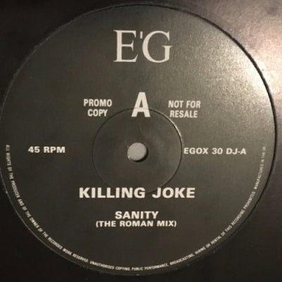 KILLING JOKE - Sanity