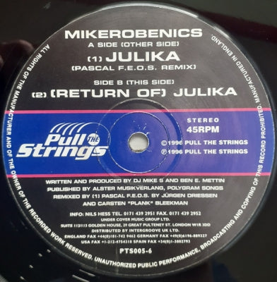 MIKEROBENICS - Julika (Remix) / (Return Of) Julika