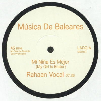 RAHAAN - Mi Niña Es Mejor (My Girl Is Better)