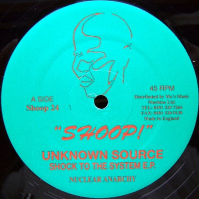 UNKNOWN SOURCE - Shock To The System E.P.