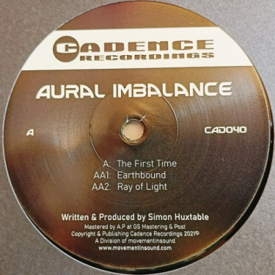 AURAL IMBALANCE - First Time / Earthbound / Ray Of Light