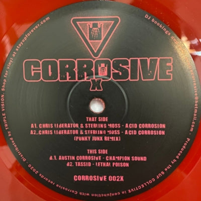 VARIOUS (CHRIS LIBERATOR & STERLING MOSS / AUSTIN CORROSIVE / TASSID) - Corrosive 002X (Acid Corrosion / Champion Sound / Lethal Poison)