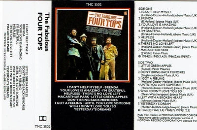 THE FOUR TOPS - The Fabulous Four Tops