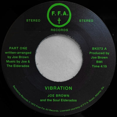 JOE BROWN & THE SOUL ELDORADOS - Vibrations