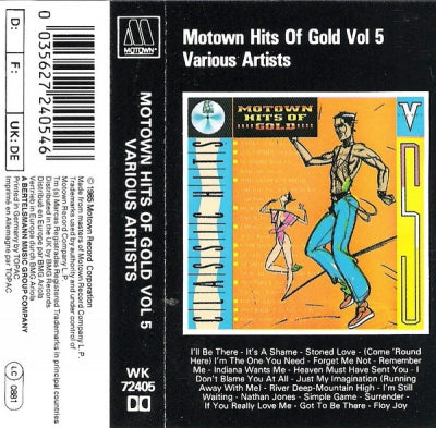 VARIOUS ARTISTS - Motown Hits Of Gold Vol.5