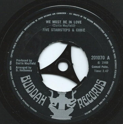 FIVE STAIRSTEPS & CUBIE - We Must Be In Love / Little Young Lover