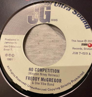 FREDDY MCGREGOR & ONE VIBE BAND - No Competition / Don't Try It.